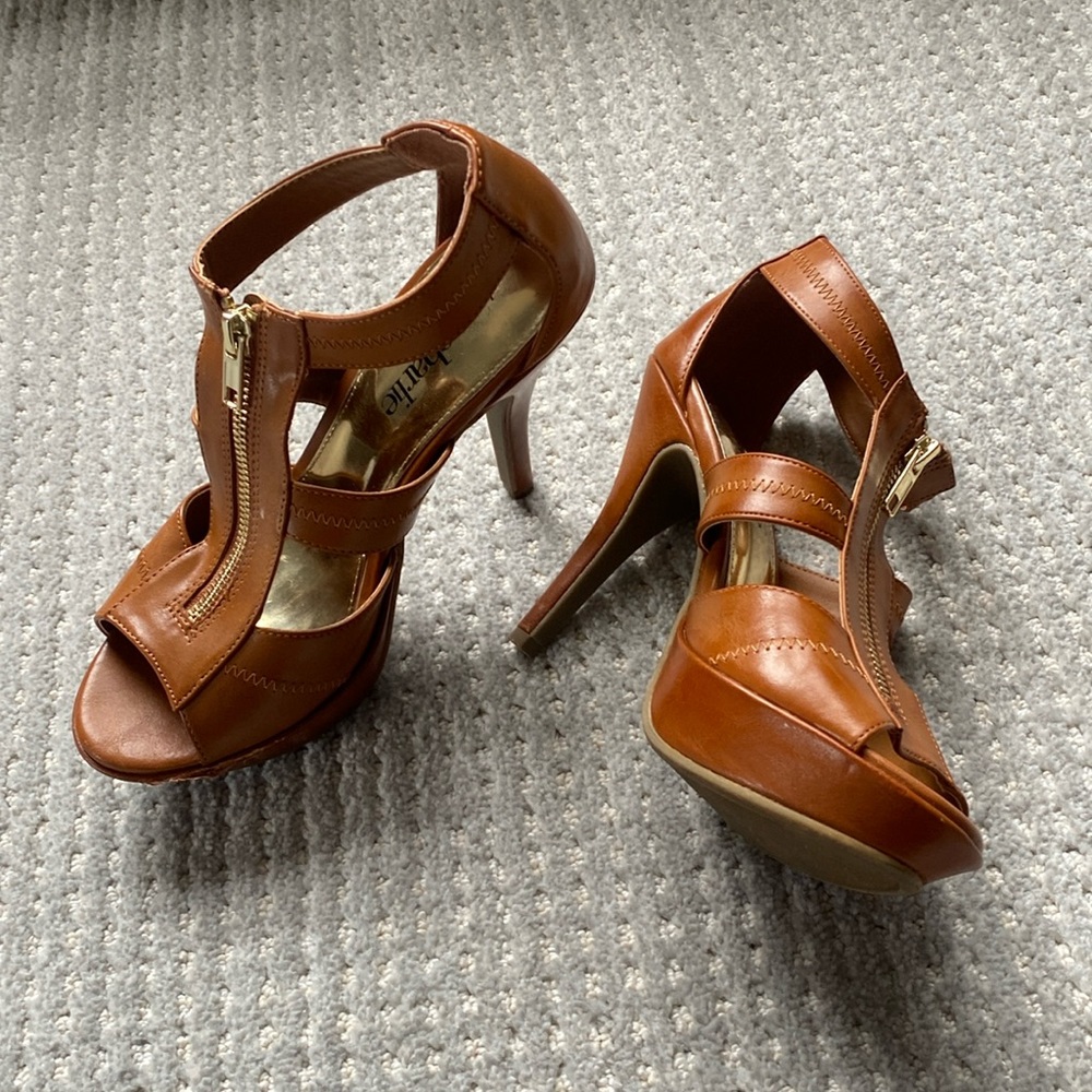 Brown heels